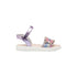 Sandali lilla da bambina con fascia multicolore glitterata Le scarpe di Alice, Scarpe Bambini, SKU k283000373, Immagine 0